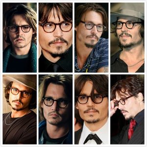 Óculos de Grau LEMTOSH coleção Johnny Depp Quadro Redondo Estilo Vintage em Acetato ®